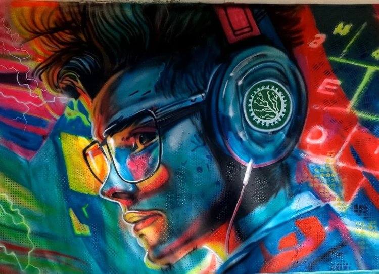 Павлодарда AR әдісімен еліміздегі тұңғыш мурал пайда болды