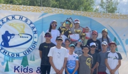 Павлодарлық биатлоншылар ел чемпионатында үздік атанды