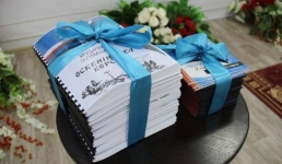 Павлодарда Мұзафар Әлімбаевтың Брайль қарпінде басылып шыққан жинағы таныстырылды