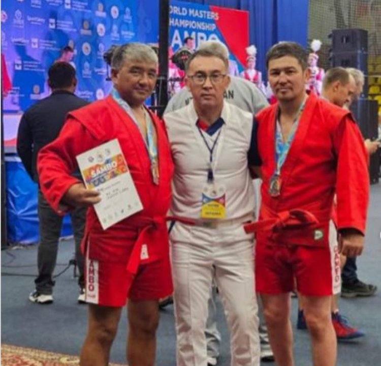 Павлодарские самбисты получили призовые места на чемпионате мира
