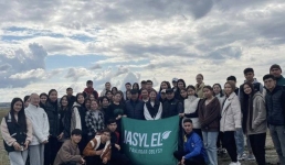 Молодежь призывает беречь природу Павлодарского Прииртышья