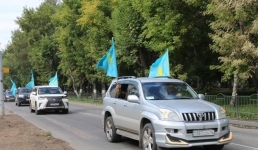 Пять дней провели в автопробеге павлодарские воины-афганцы