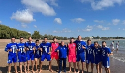 Павлодарские пляжники стали чемпионами страны досрочно