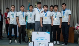 В Павлодарском районе наградили футболистов-любителей