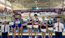 Павлодарские гимнасты стали призерами республиканского первенства