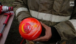 Противопожарный «снитч» показали павлодарские огнеборцы