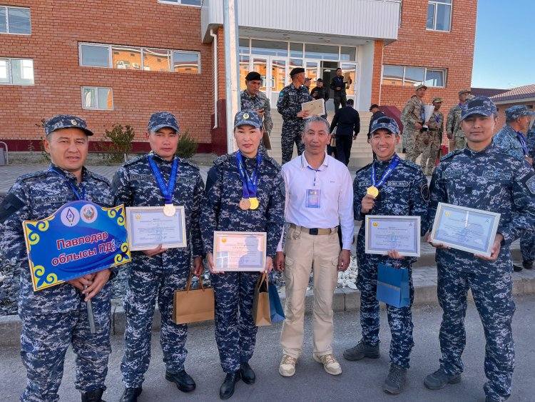 Павлодарские полицейские оказались самыми меткими в Казахстане