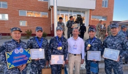 Павлодарские полицейские оказались самыми меткими в Казахстане