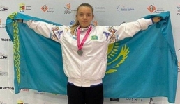 Акробатка из Павлодара стала призером Азиатских игр в Китае