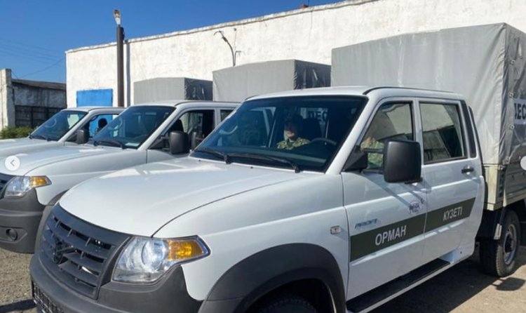 Автопарк лесоохраны Павлодарской области пополнился