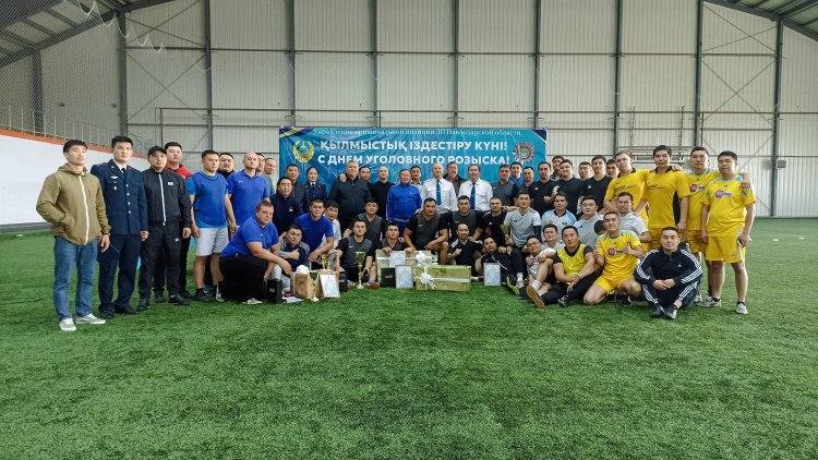Павлодарские оперативники сыграли в мини-футбол