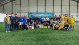 Павлодарские оперативники сыграли в мини-футбол