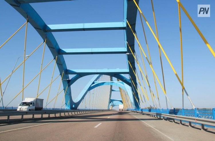 Когда восстановят освещение на мосту Павлодар – Аксу