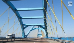 Когда восстановят освещение на мосту Павлодар – Аксу