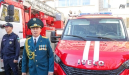 Павлодарские спасатели получили автомобиль быстрого реагирования