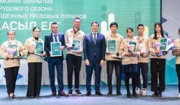 В Павлодаре закрыли трудовой сезон «Жасыл Ел»