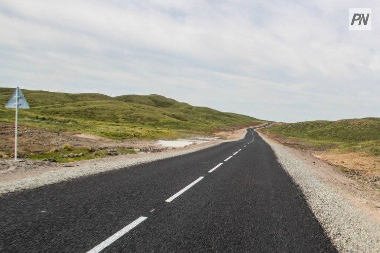 К селу Павлодарского района открыли новую дорогу