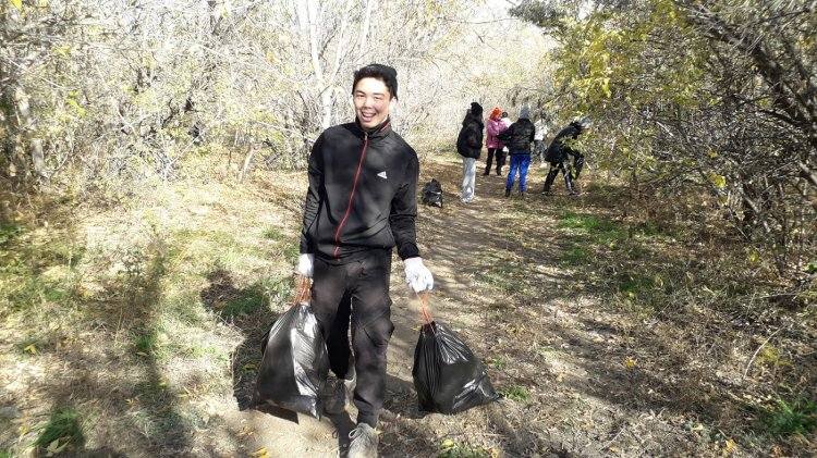 По сёлам Павлодарской области промчался экопоезд