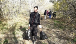 По сёлам Павлодарской области промчался экопоезд