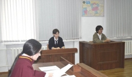 В павлодарском колледже разыграли суд над наркодилером