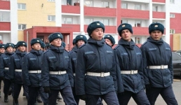 Гарнизон спел под окнами павлодарки в день её столетия