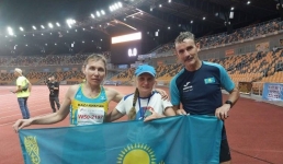 Павлодарский легкоатлет завоевал серебряную медаль чемпионата Азии