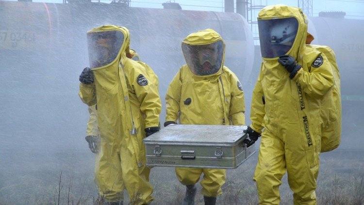 Павлодарские спасатели устранили мнимый разлив кислоты