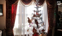 В Павлодарском музее установили Багаевскую елочку