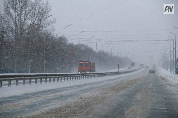 В Павлодарской области закрыли трассу в одном направлении