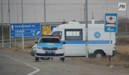 Павлодарские полицейские помогли водителю выбраться из неприятностей