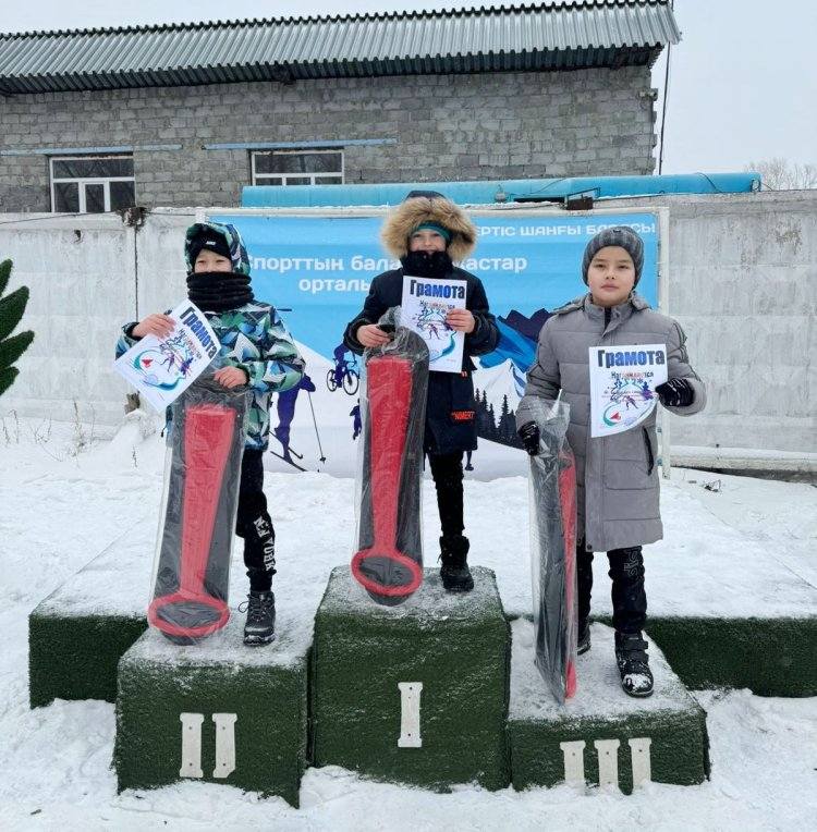 В Павлодаре прошла новогодняя гонка