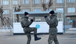 Черные пояса сменили на тактические ремни братья-каратисты в Павлодаре