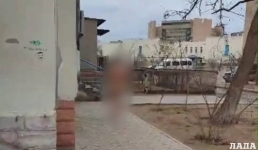 Полиция Актау поместила голого «чтеца» в психиатрический диспансер
