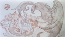 Павлодарские школьники показали животных в восточном стиле