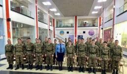 В Павлодаре солдатам показали фильм о подвиге героя