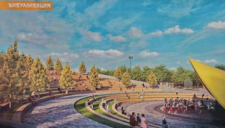 Как преобразится экибастузский парк «Шахтер», рассказали в Павлодаре